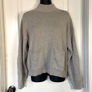 J. Crew gray turtleneck seater